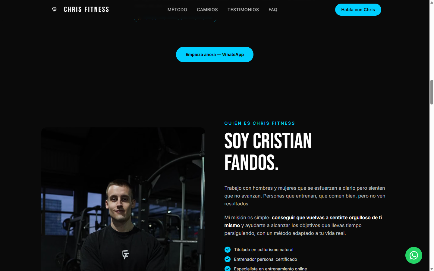 Quién es Chris